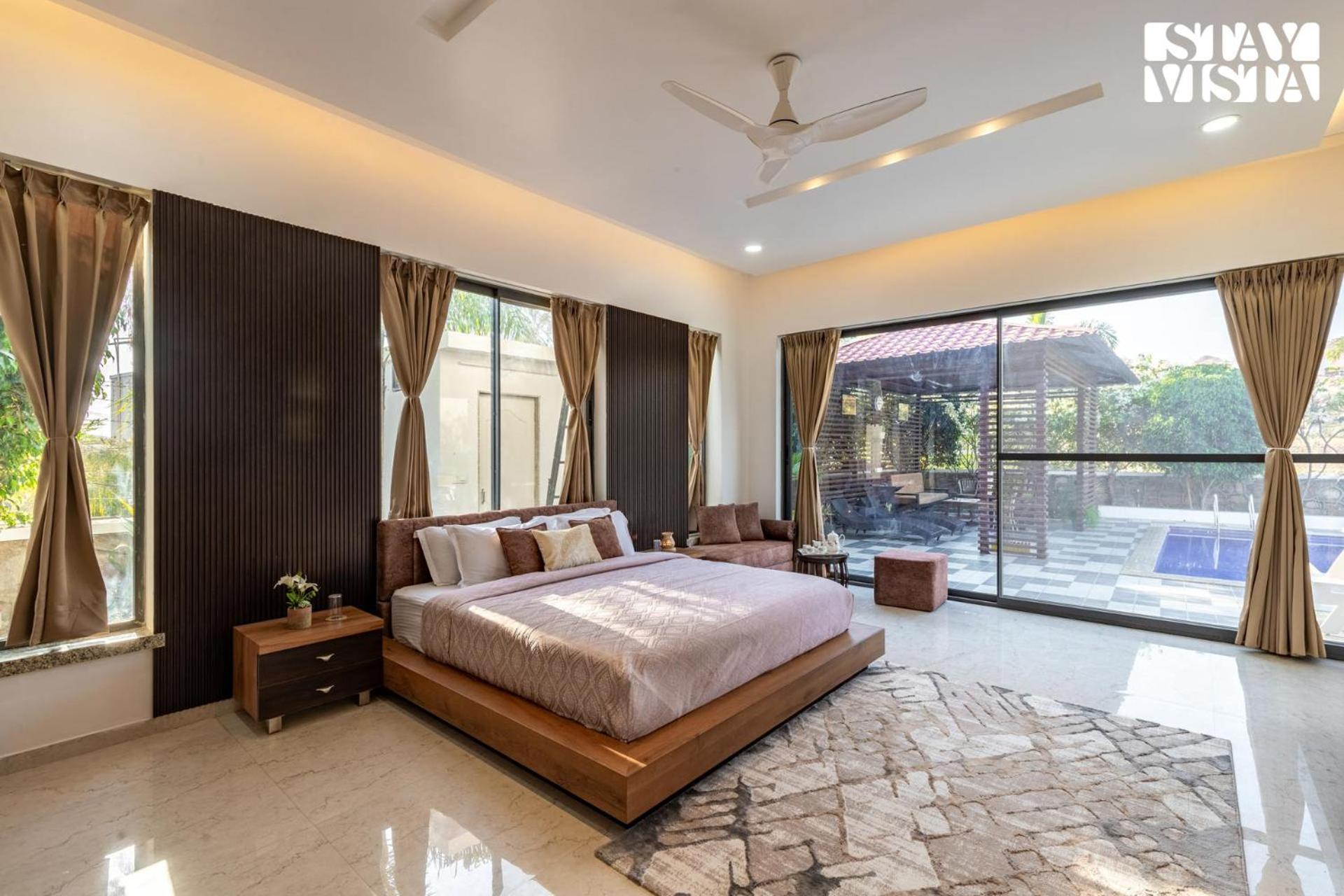 Stayvista'S Bella Dream - Mountain-View With Outdoor Pool, Lawn Featuring A Gazebo & Indoor Games Udajpur Exteriér fotografie
